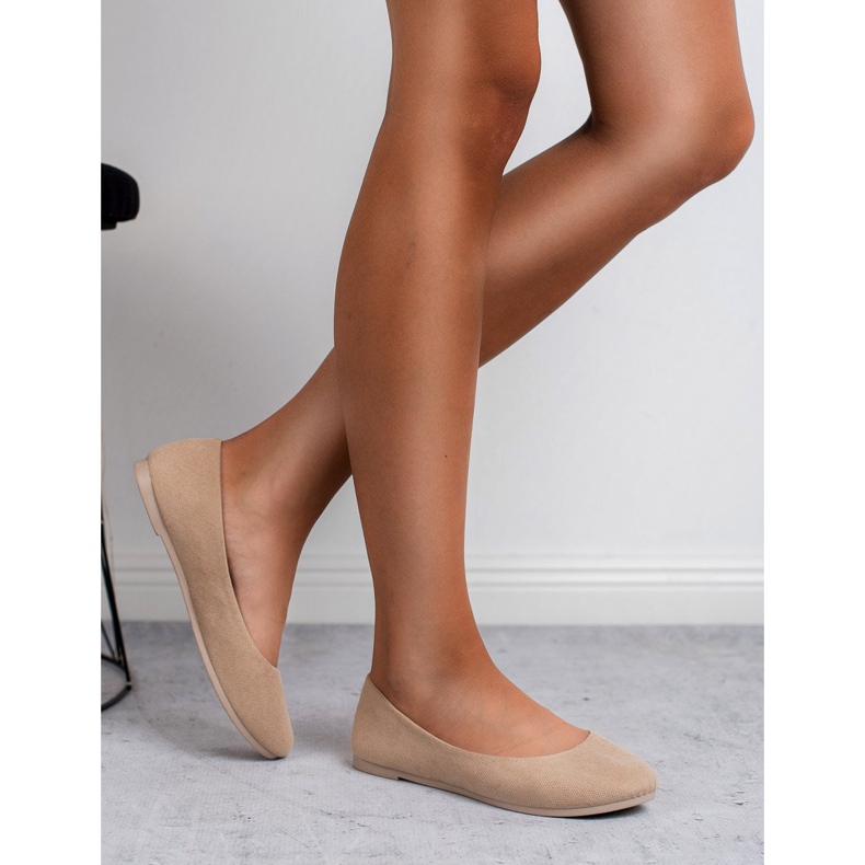 Seastar Udobne balerine smeđa 1