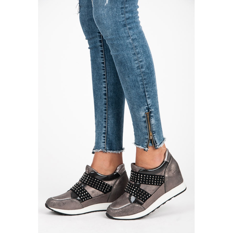 Kylie Rock Wedge tenisice ljubičasta 2