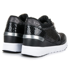 Kylie Sportske cipele na klin crno 1