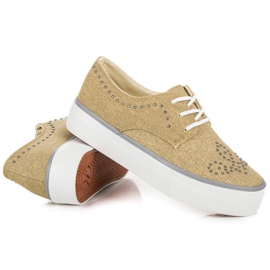 Kylie Tenisice s kristalima smeđa 2