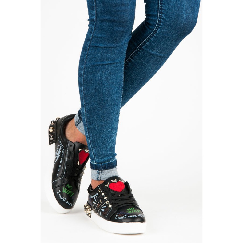 Seastar Crne modne tenisice crna 2