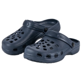 Mornarskoplave vrtne papuče plava 2