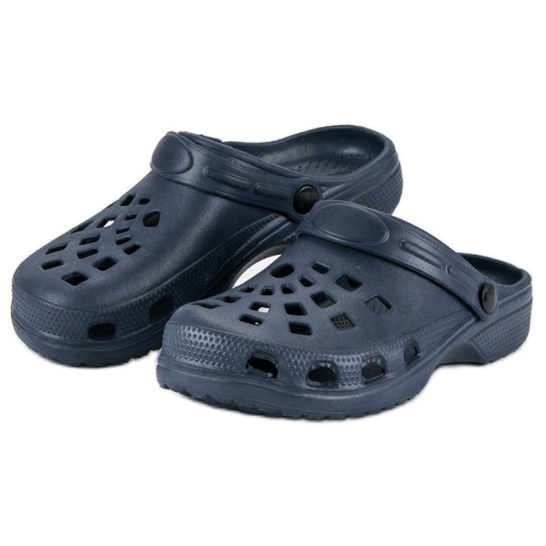 Mornarskoplave vrtne papuče plava 2