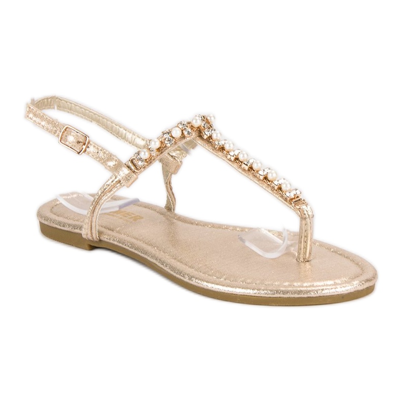 Comer Japanske sandale žuta boja 2