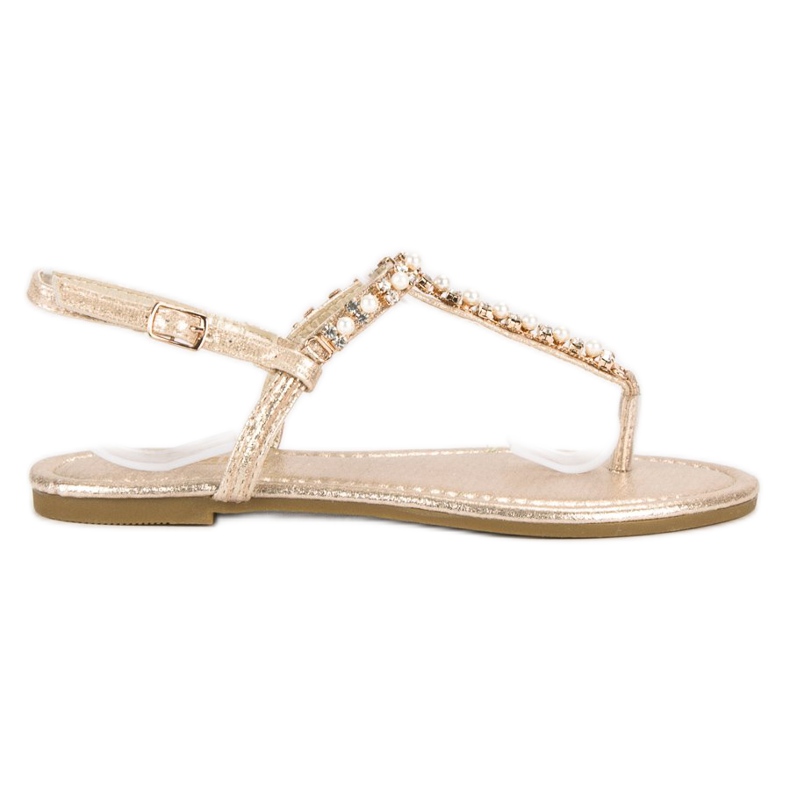 Comer Japanske sandale žuta boja 1