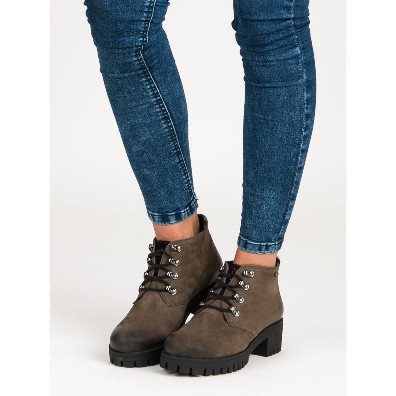 Ležerne čizme VINCEZA zelena 1