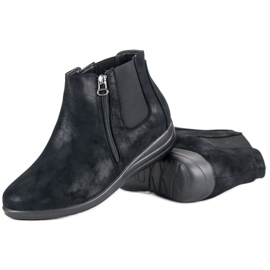 Kylie Crne čizme na patentni zatvarač crno 2