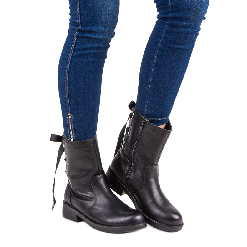 Laura Mode Udobni radnici crno 1