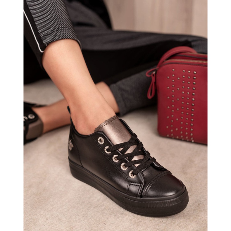 Mckeylor Sportske cipele crna žuta boja 1