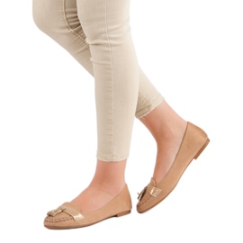 Small Swan Natikače s resama smeđa 1