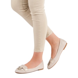 Small Swan Natikače s resama smeđa 1