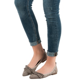 Corina Balerine od antilopa s volanom smeđa 1