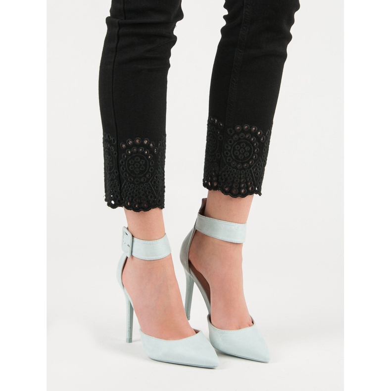 Štikle od plave antilopa plava 1