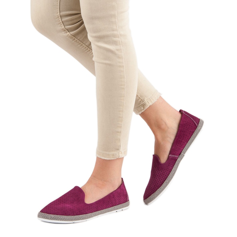 Filippo Leather Lordwork od kože ružičasta 2