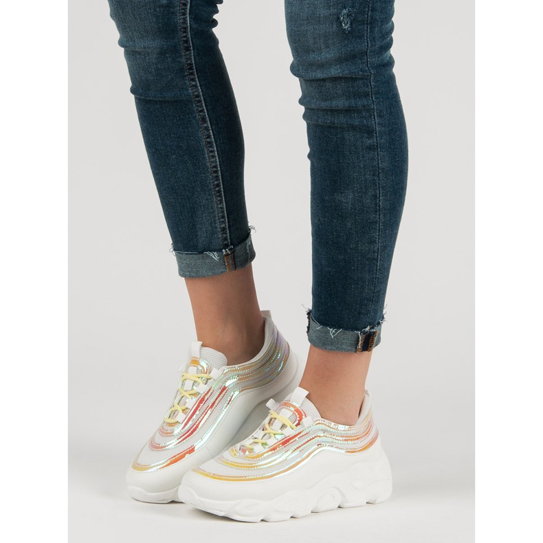 Lagane sportske cipele bijela raznobojna 2