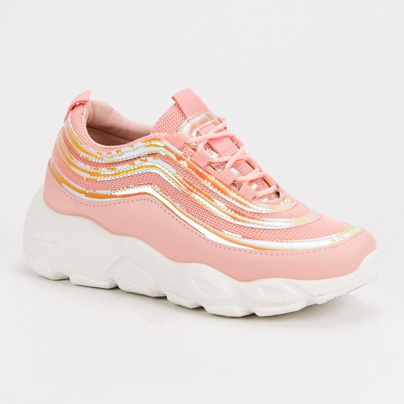 SHELOVET Lagane sportske cipele ružičasta 1