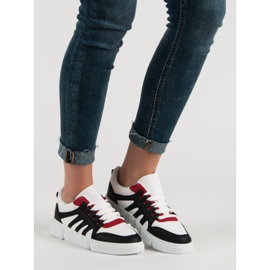 Udobne sportske cipele bijela crna 1