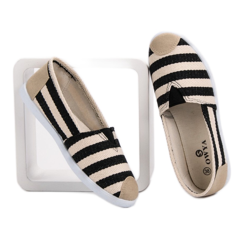 Prugasti sliponi crna smeđa 2