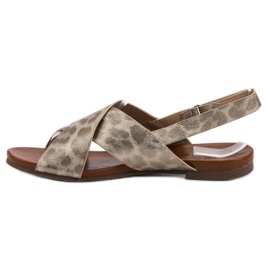 Kylie Sandale sa pjegama žuta boja 1