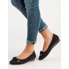 Vinceza Balerina s mašnom crna 2