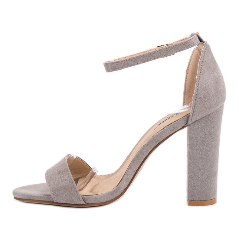 Seastar Seksi sandale na šanku siva 2