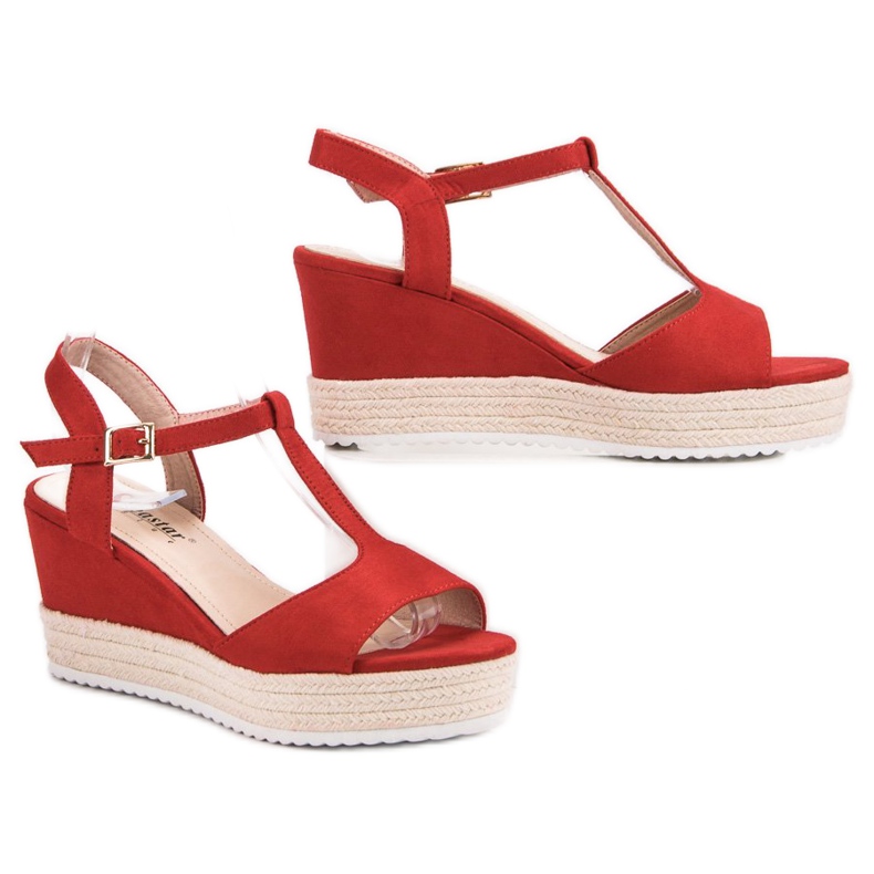 Seastar Espadrile crvene sandale crvena 2
