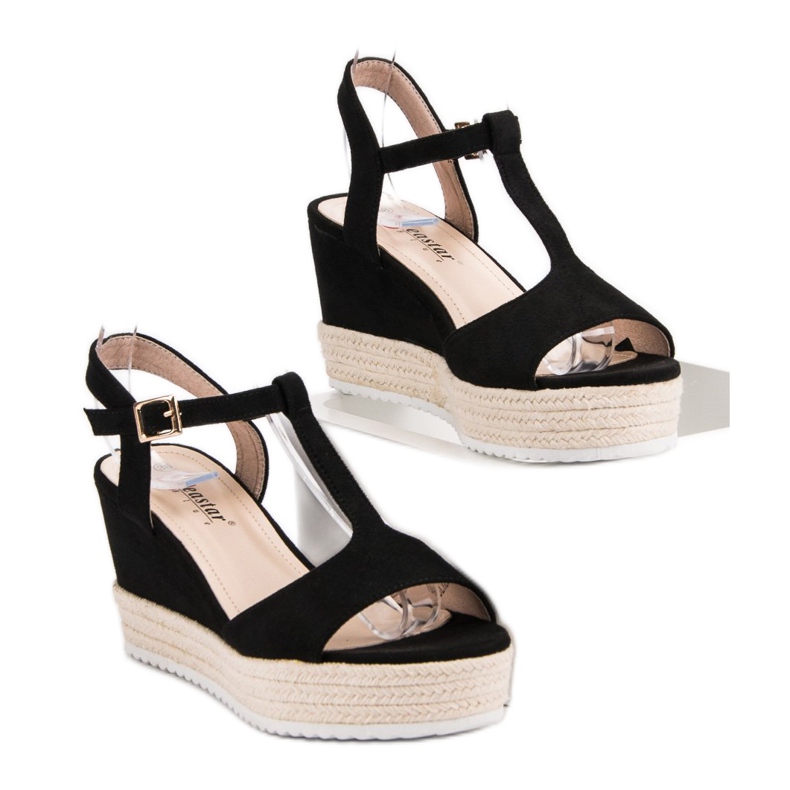Seastar Crne espadrile sandale crno 2