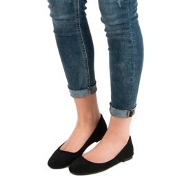 Primavera Klasične crne balerinke crna 2