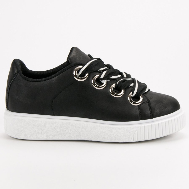 Sportske cipele sa sjajem crno 2