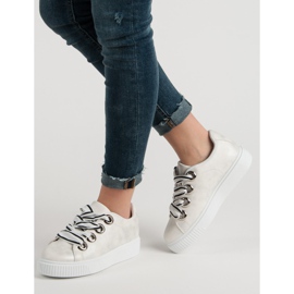 Sportske cipele sa sjajem siva 2