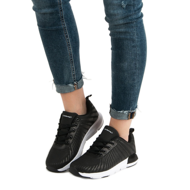 Ax Boxing Crne sportske cipele crno 2