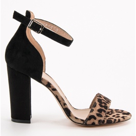 Erynn Sandale na šanku smeđa 2