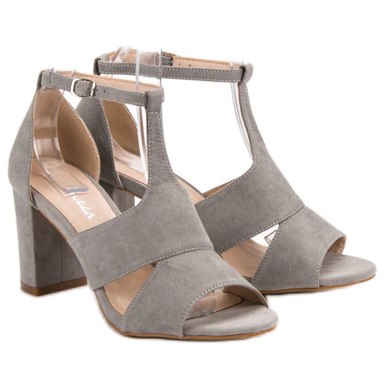 Vinceza Sive sandale siva 2
