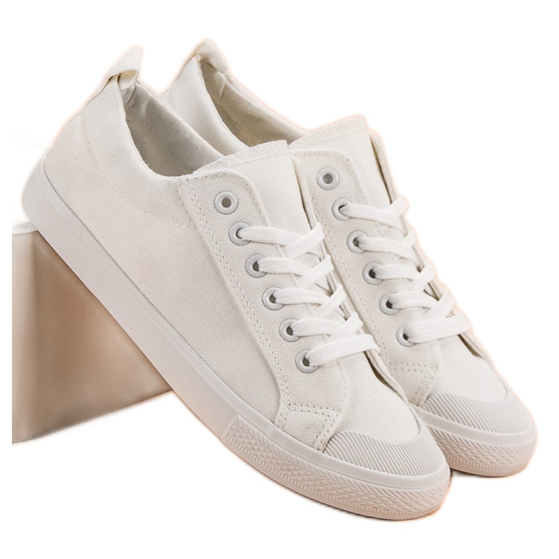 Niske bijele tenisice bijela 2