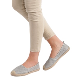 Seastar Espadrile od sivog tekstila siva 2