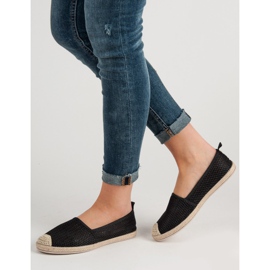 Seastar Crne tekstilne espadrile crno 1