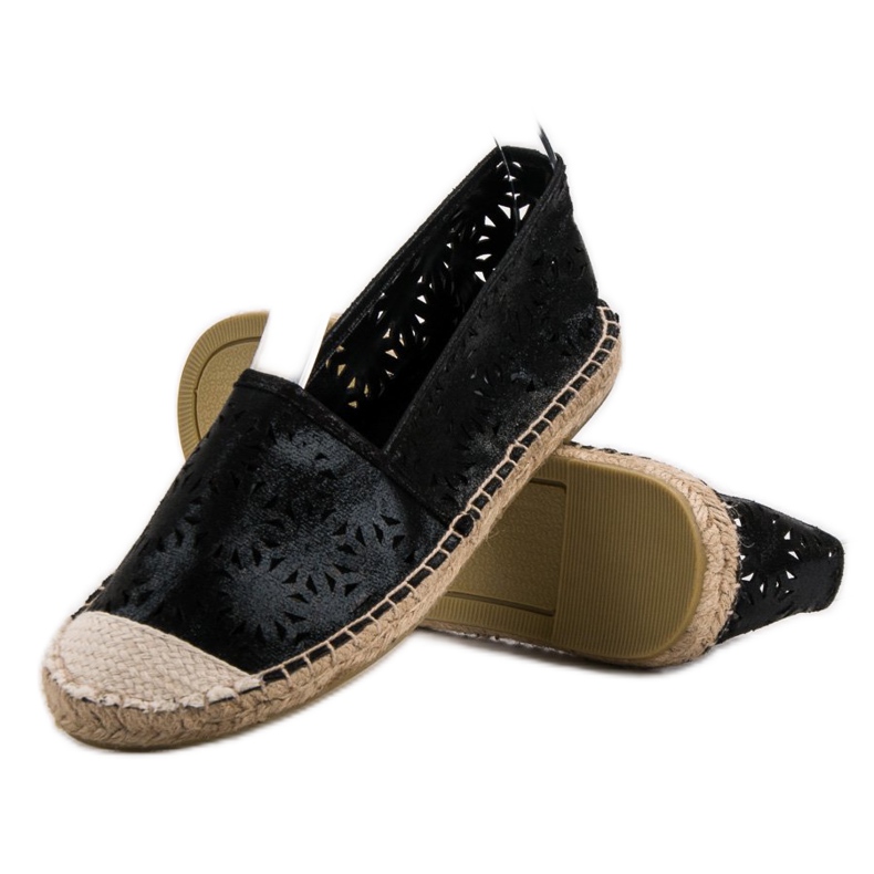 Cm Paris Tekstilne espadrile crna 1
