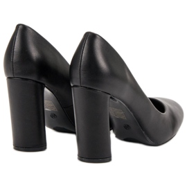 Small Swan Crne pumpe na stupu crno 1