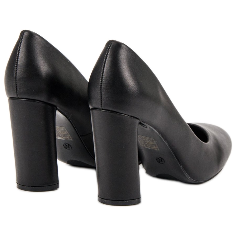 Small Swan Crne pumpe na stupu crna 1