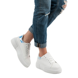 Renda Bijele cipele na platformi bijela 2