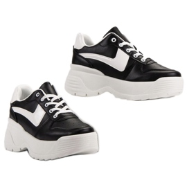 Kylie Tenisice na platformi crna 2