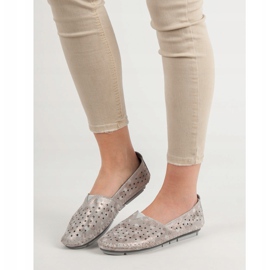 Kylie Kožne ženske cipele bež 1