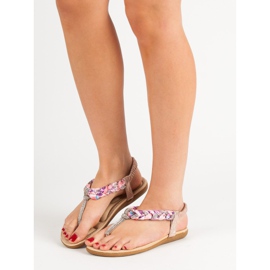 Cm Paris Modne japanske sandale ružičasta 2