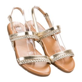 Cm Paris Ležerne sandale žuta boja 1