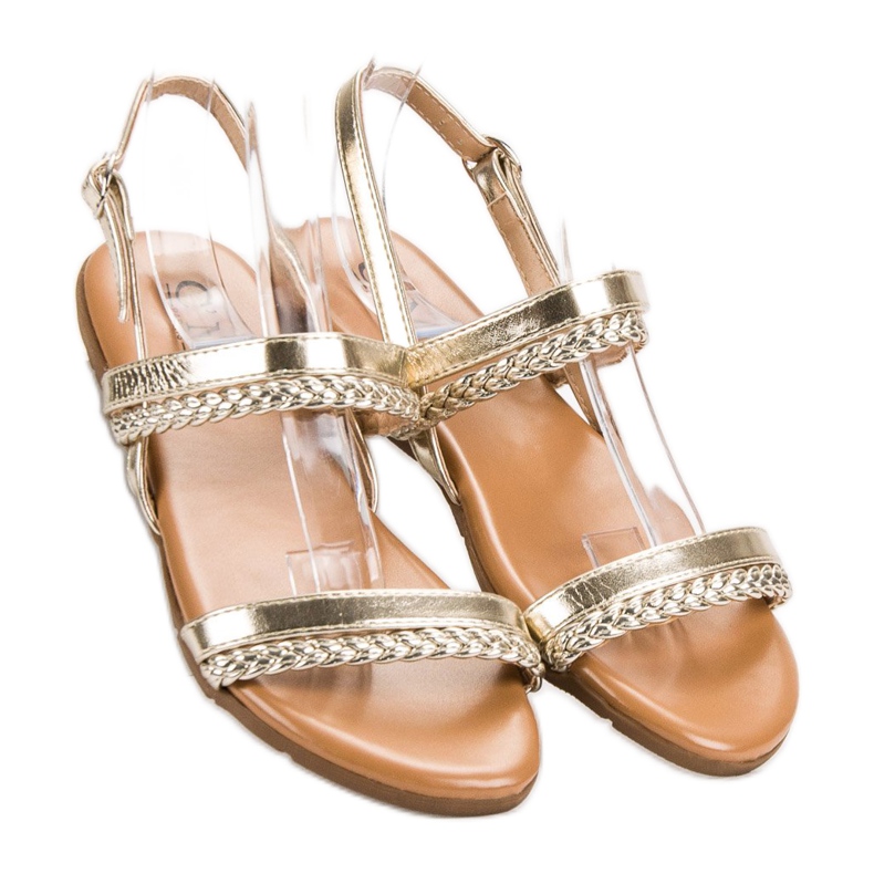 Cm Paris Ležerne sandale žuta boja 1