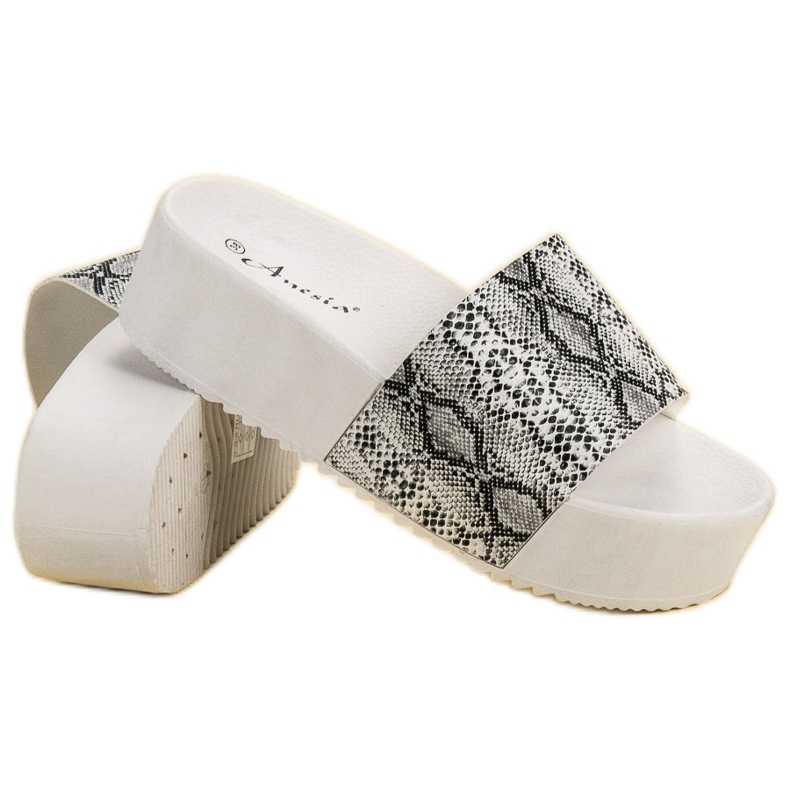 Anesia Paris Papuče na platformi višebojan 1