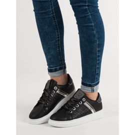 Modne sportske cipele crno 1