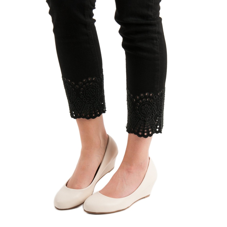 Small Swan Klinaste pumpe smeđa 2