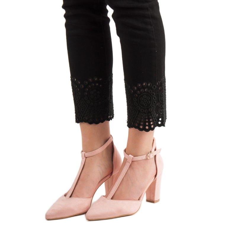 Primavera Ružičaste pumpe na stupu ružičasta 2