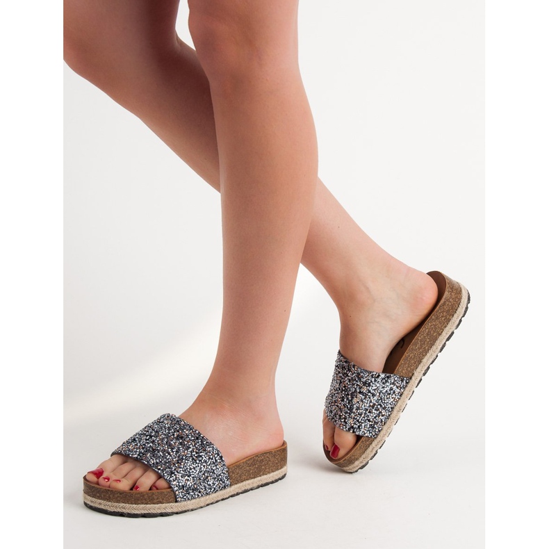 Goodin Modne ženske papuče siva 1